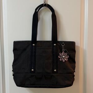 Black Coach Tote Bag